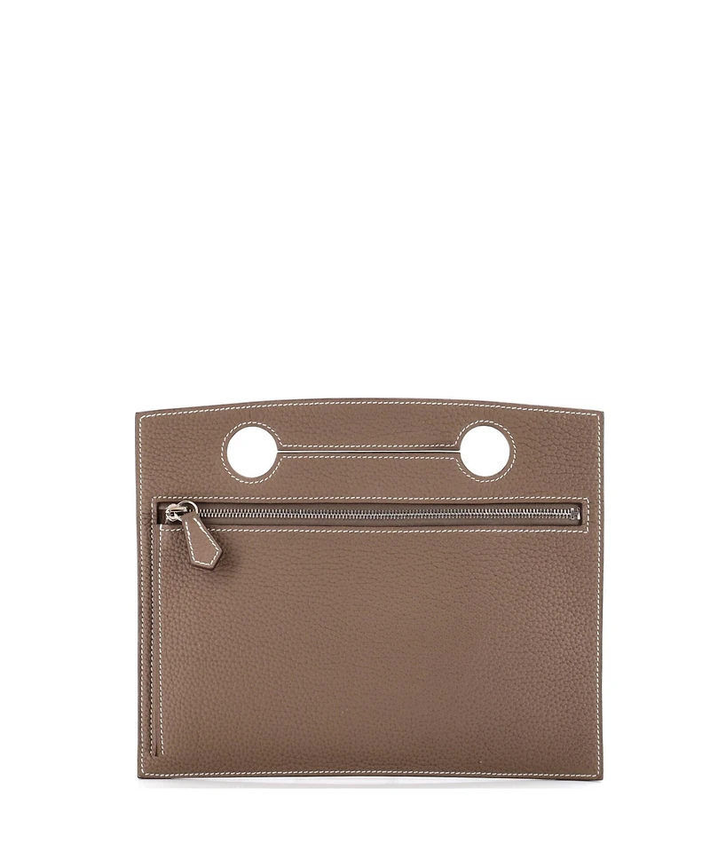 Pre-Owned HERMES 20 Backpocket Pouch Togo