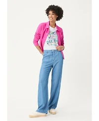 Olsen Women's Ciao Amore Placement Print T-Shirt