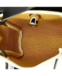 Pre-Owned HERMES Tpm Herbag Toile and Leather