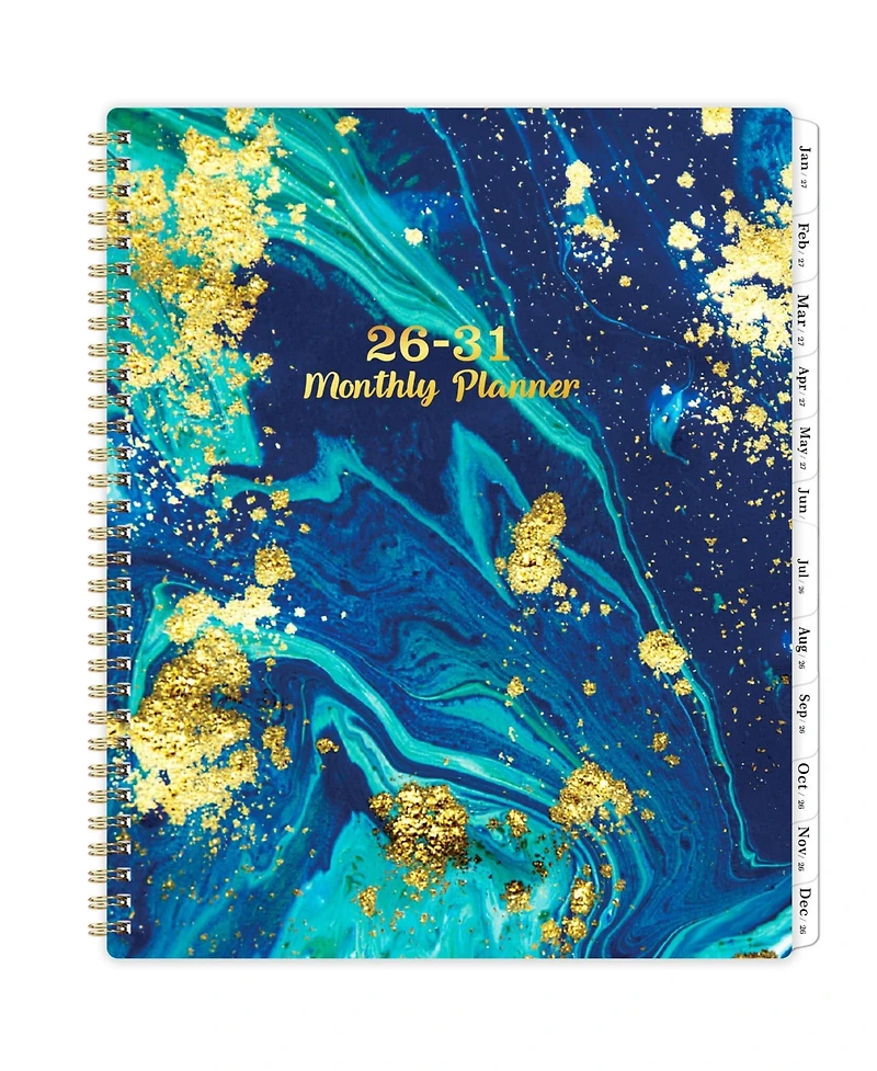 Gnuadz 2026-2031 Monthly Planner 5 Year Calendar Tabs