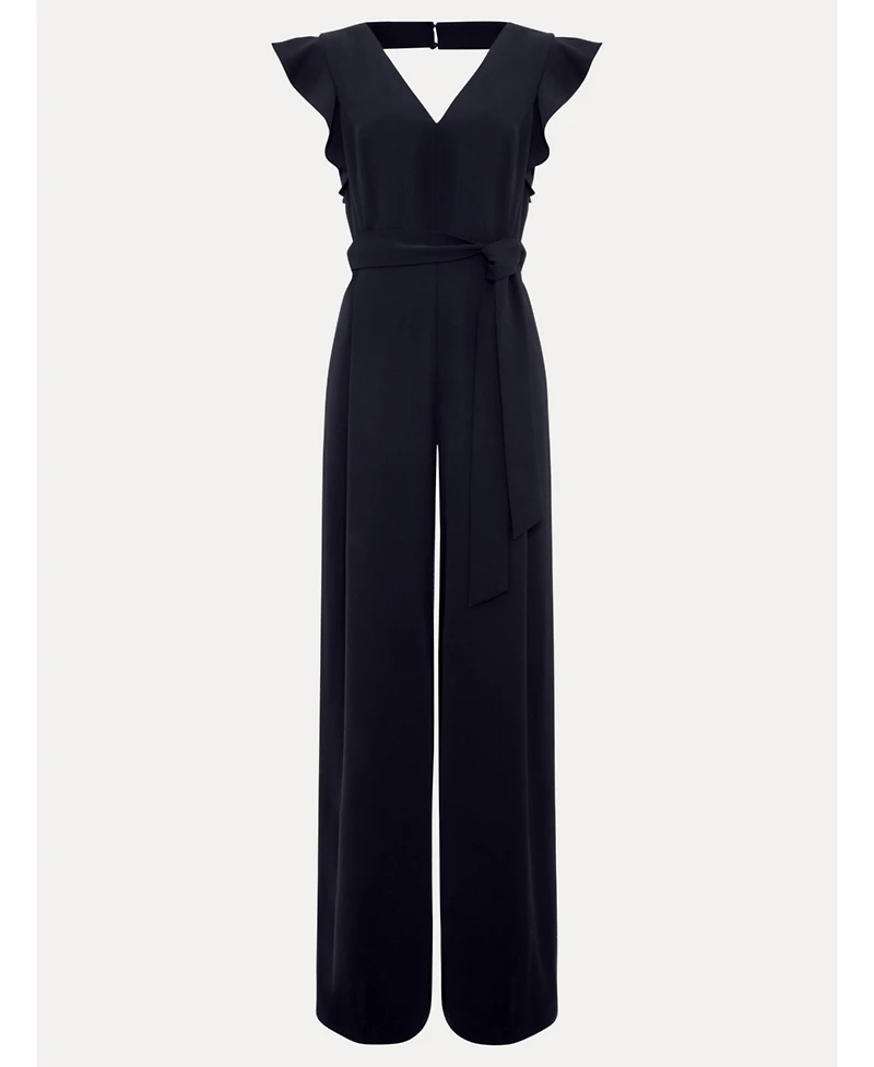 Phase Eight Women's Kallie Frill V-Neck Jumpsuit