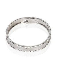 Pre-Owned Van Cleef and Arpels White Gold Signature Perlee Bracelet