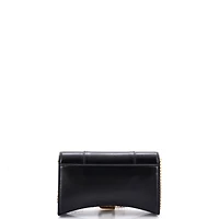 Pre-Owned Balenciaga Hourglass Chain Wallet Leather