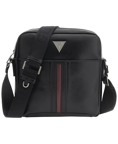Guess Men's Torino Functional Zip-Top Crossbody Bag