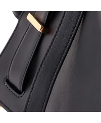 Pre-Owned Versace Large Palazzo Medusa Belted Convertible Tote Leather