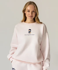 The Happy Camp3r Women's Mock Neck Sweatshirt