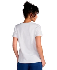 Puma Women's Floral Graphic Crewneck Short-Sleeve T-Shirt