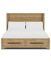 Davie 3-Pc. King Storage Bedroom Set (Panel Bed, Chest & 3-Drawer Nightstand)
