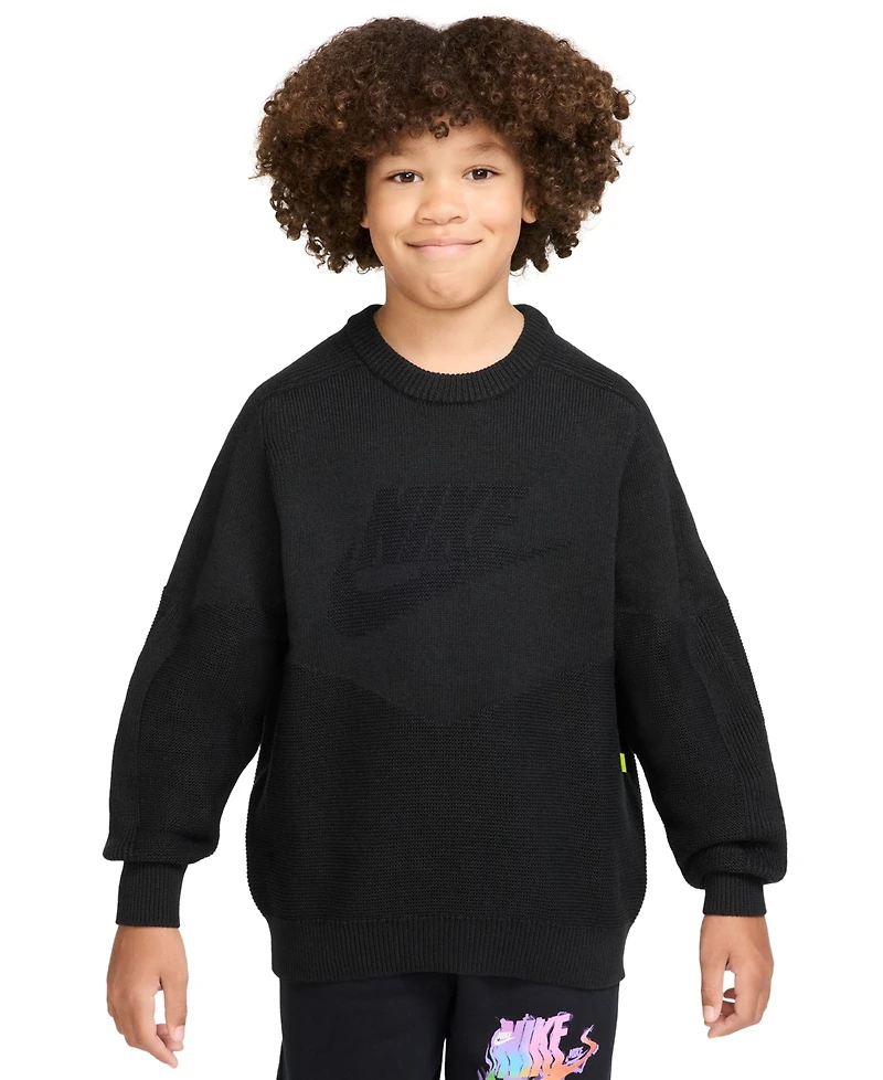 Nike Boys' 8-20 Sportswear Crewneck Sweatshirt