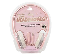 Rainbow Sugar Girls' Bow Lunch Box, Backpack with Matching Headphone, 3-Piece Set