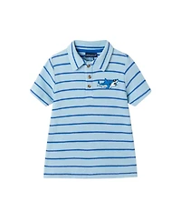 Andy & Evan Toddler Boys Waffle Polo Set