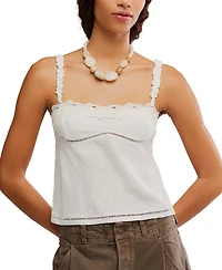 Free People Women's Viscose Little Love Tank Top