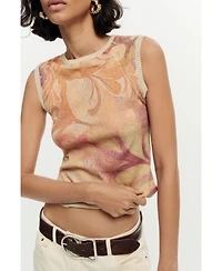 Desigual Women's Sleeveless Knit T-shirt