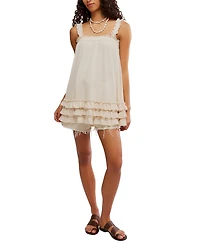 Free People Women's Cotton-Blend Spring Tide Tunic Top