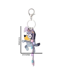 Bluey Bag Charms with Lobster Clip, Liquid and Pave Crystals Charm Keychains