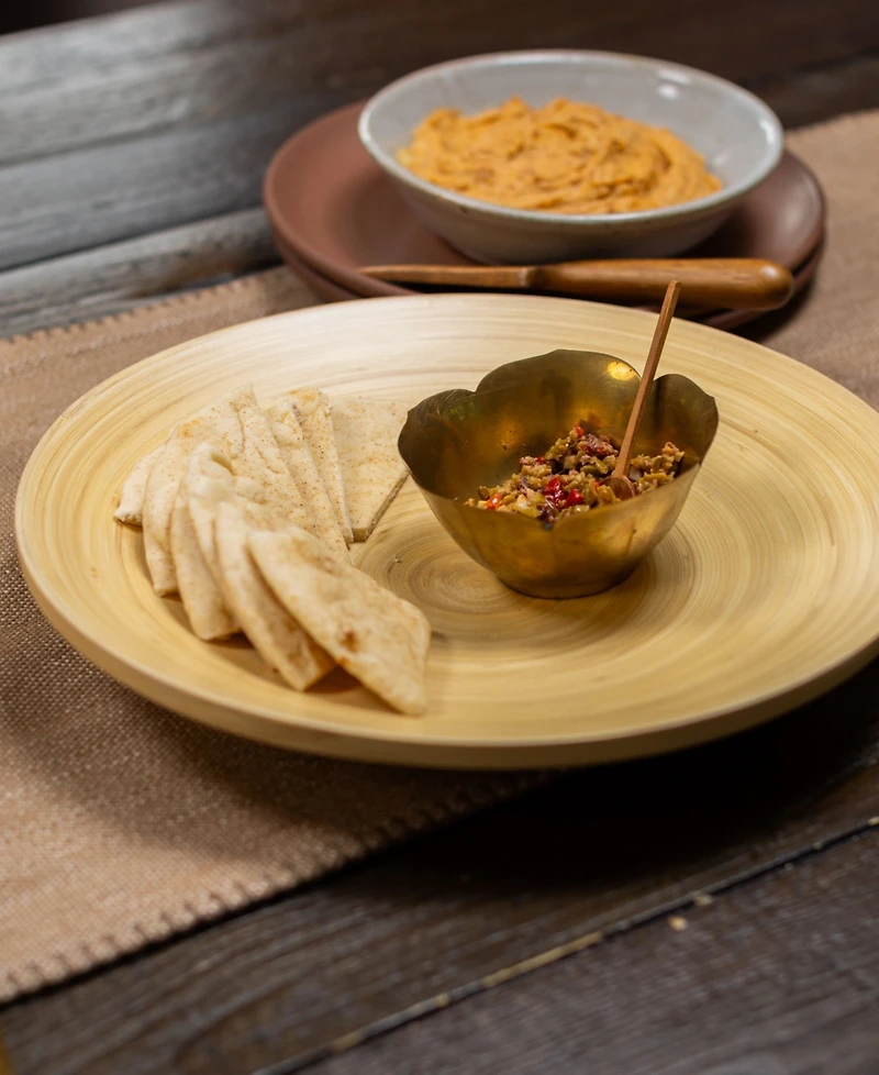 Joyce Chen Lexa Bamboo 4-Pc. Handcrafted Serving Set