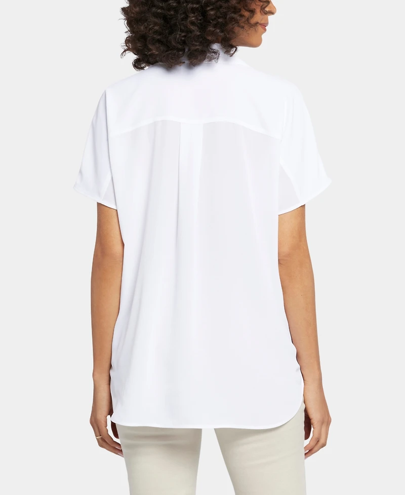 Nydj Women's Short-Sleeve Becky Top