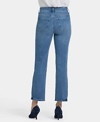 Nydj Women's High-Rise Marilyn Straight Ankle Jeans