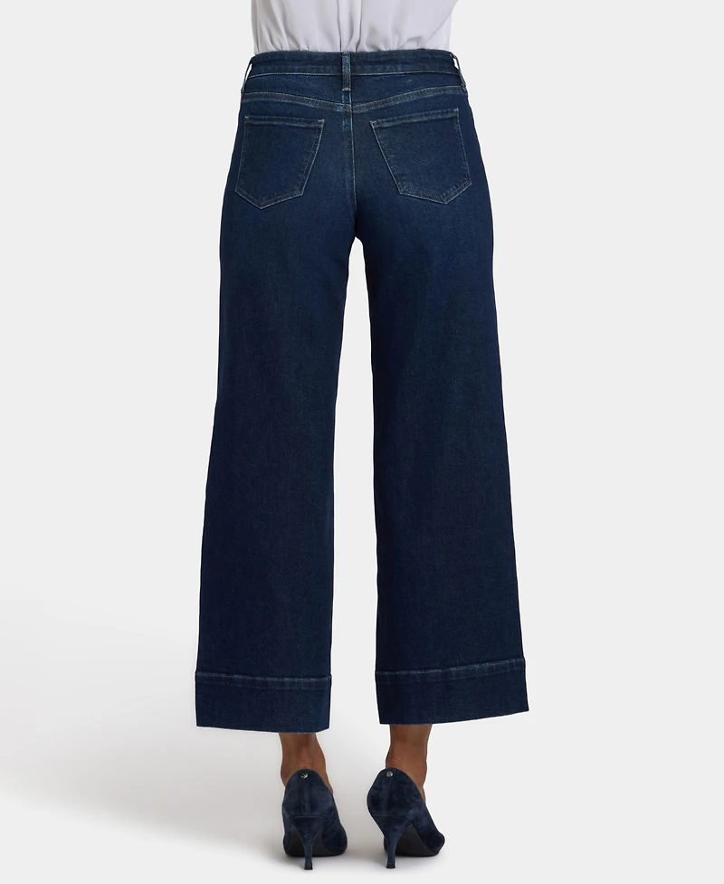 Nydj Women's Teresa Wide-Leg Ankle Jeans