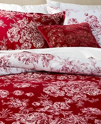 Charter Club Primrose Toile 3-Piece Duvet Cover Set, King, Macy's Exclusive