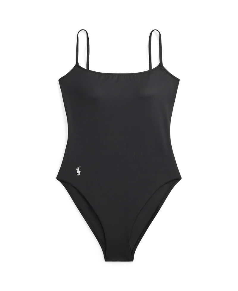 Polo Ralph Lauren Women's Spaghetti Strap One-Piece Swimsuit
