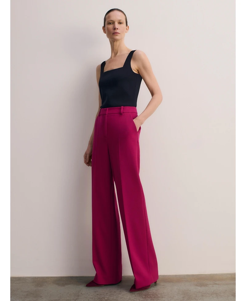 The Fold Women's Adelaide Crepe Trousers