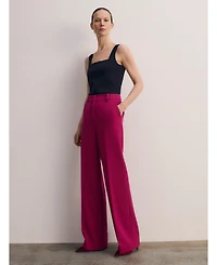 The Fold Women's Adelaide Crepe Trousers