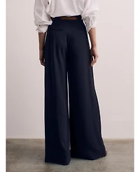 The Fold Women's Lyon Clever Crepe Pants