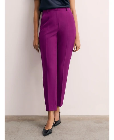 The Fold Women's Tavira Sculpt Crepe Pants