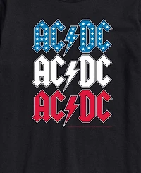 Airwaves Men's Acdc Usa Stack Short-Sleeve Graphic T-Shirts