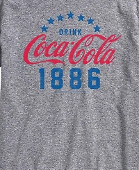 Airwaves Men's Coca-Cola Star Circle Short-Sleeve Graphic T-Shirt