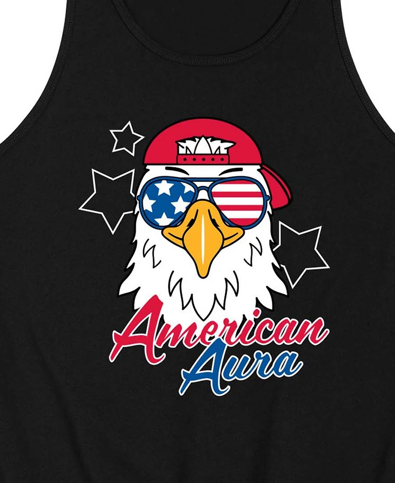 Airwaves Men's American Aura Eagle Sleeveless Graphic Tank