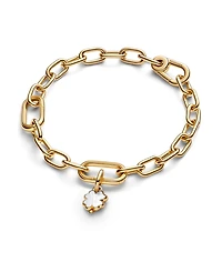 Pandora White Lucky Clover Dangle Charm
