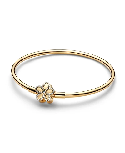 Pandora Pave Flower Bangle