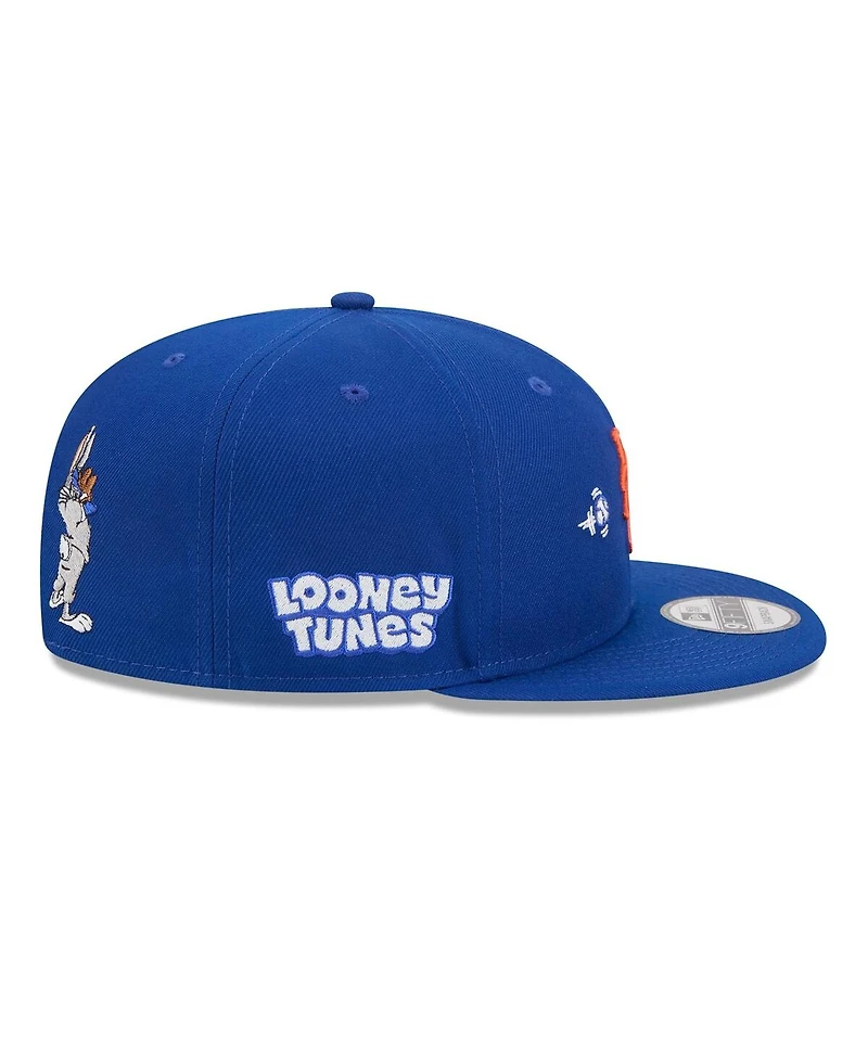 New Era Men's Royal New York Mets Looney Tunes Bugs Bunny 9FIFTY Snapback Hat