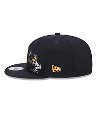 New Era Men's Navy Boston Red Sox Looney Tunes Daffy Duck 9FIFTY Snapback Hat