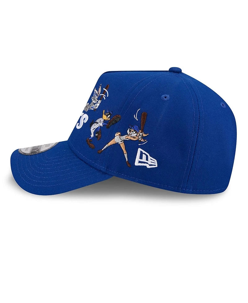 New Era Men's Royal New York Mets Looney Tunes A-Frame 9FORTY Adjustable Hat