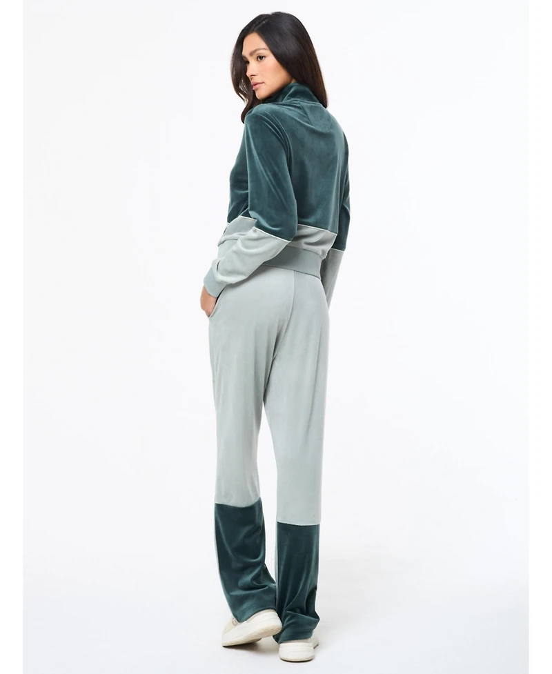 Sergio Tacchini Women's Lina Velour Track Jacket