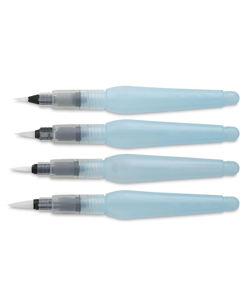 Pentel Arts Aquash Water Brush 4/Pkg