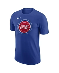 Nike Men's Blue Detroit Pistons Essential T-Shirt