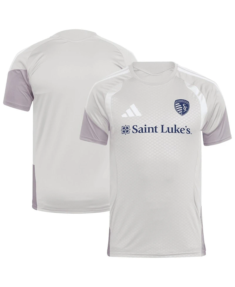 Adidas Men's Silver Sporting Kansas City 2026 Competition Training Jersey