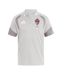 Adidas Men's Silver Colorado Rapids 2026 Tiro Competition Polo Shirt
