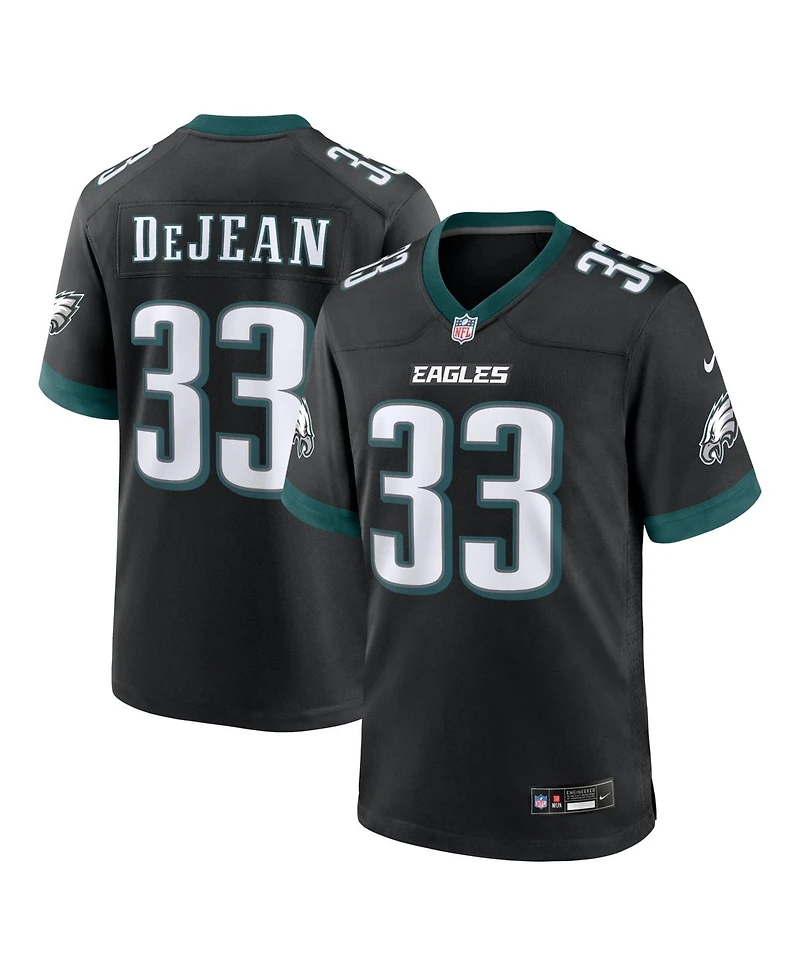 Nike Men's Cooper DeJean Black Philadelphia Eagles Alternate Game Jersey