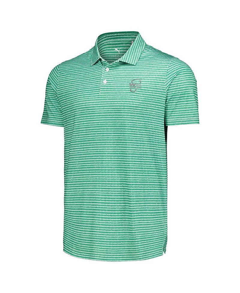 Puma Men's Green Wm Phoenix Open Mattr Stadium Chair Polo Shirt