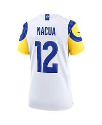 Nike Women's Puka Nacua White Los Angeles Rams Game Jersey