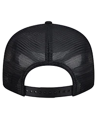 New Era Men's Black Carolina Panthers Core Team 9FIFTY Trucker Snapback Hat