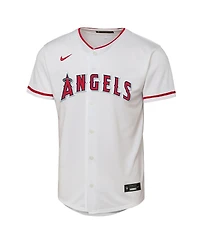 Nike Big Boys and Girls Mike Trout White Los Angeles Angels Home Replica Player Jersey