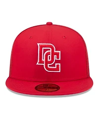 New Era Men's Red Washington Nationals 2026 Batting Practice 59FIFTY Fitted Hat