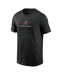 Nike Men's Black Arizona Diamondbacks Mlb World Tour: Mexico City Series Graphic T-Shirt