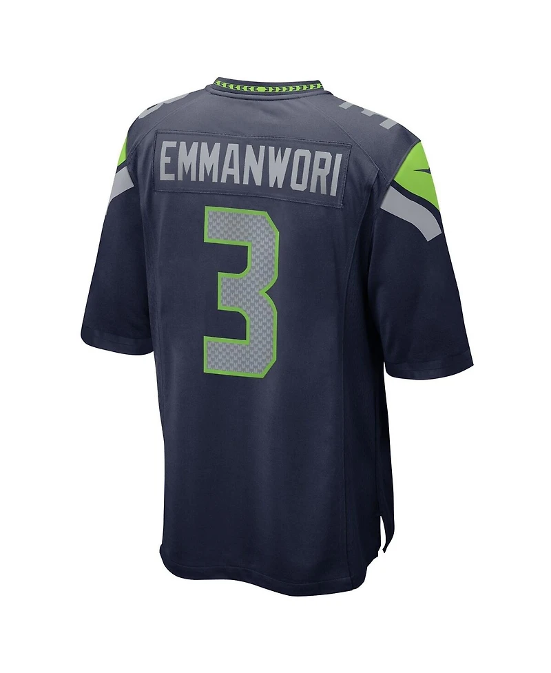 Nike Men's Nick Emmanwori College Navy Seattle Seahawks Team Game Jersey